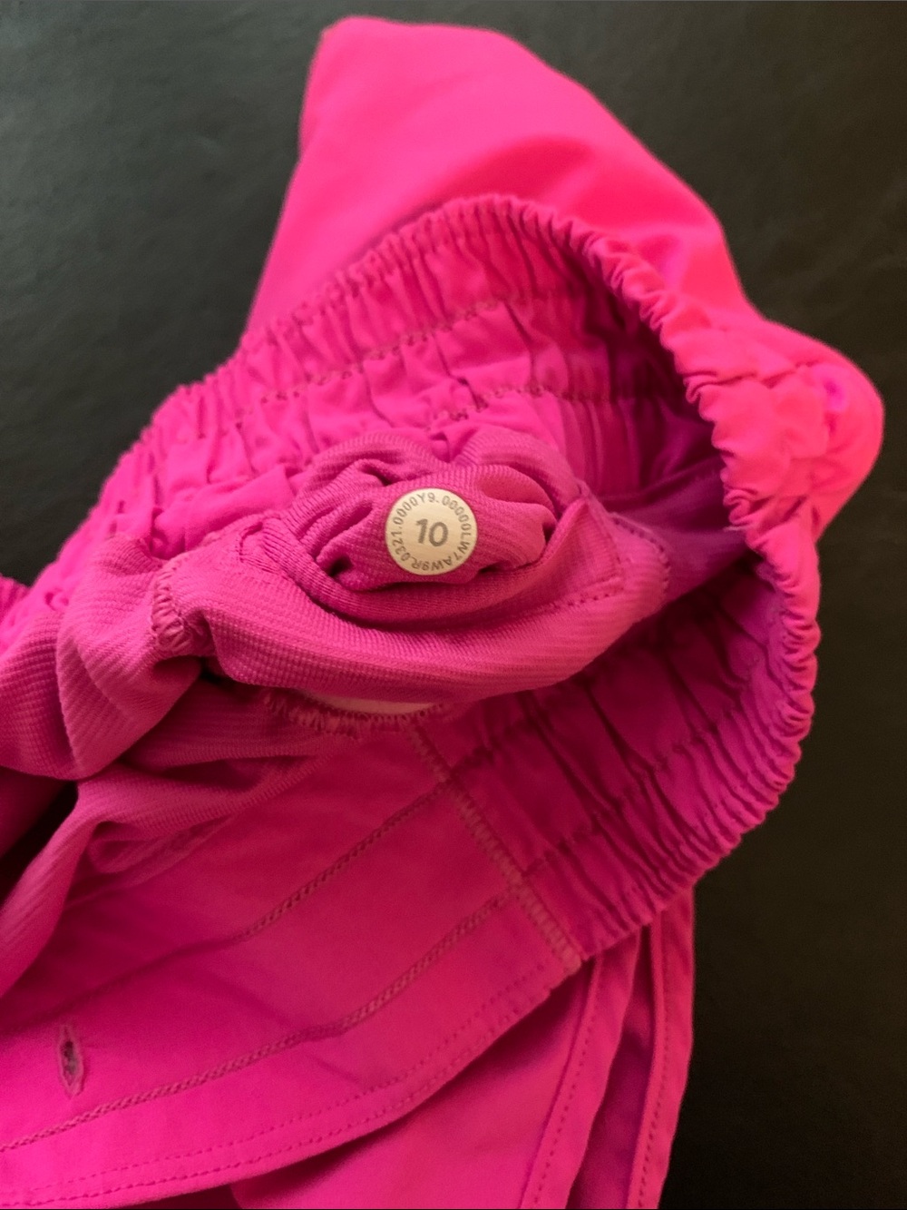 Lululemon Ripened Raspberry LR Hotty Hot
Sz 10, flaws pictured - Picture 2 of 7
